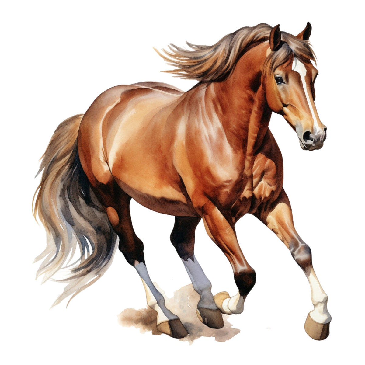 Wandtattoo Pferd