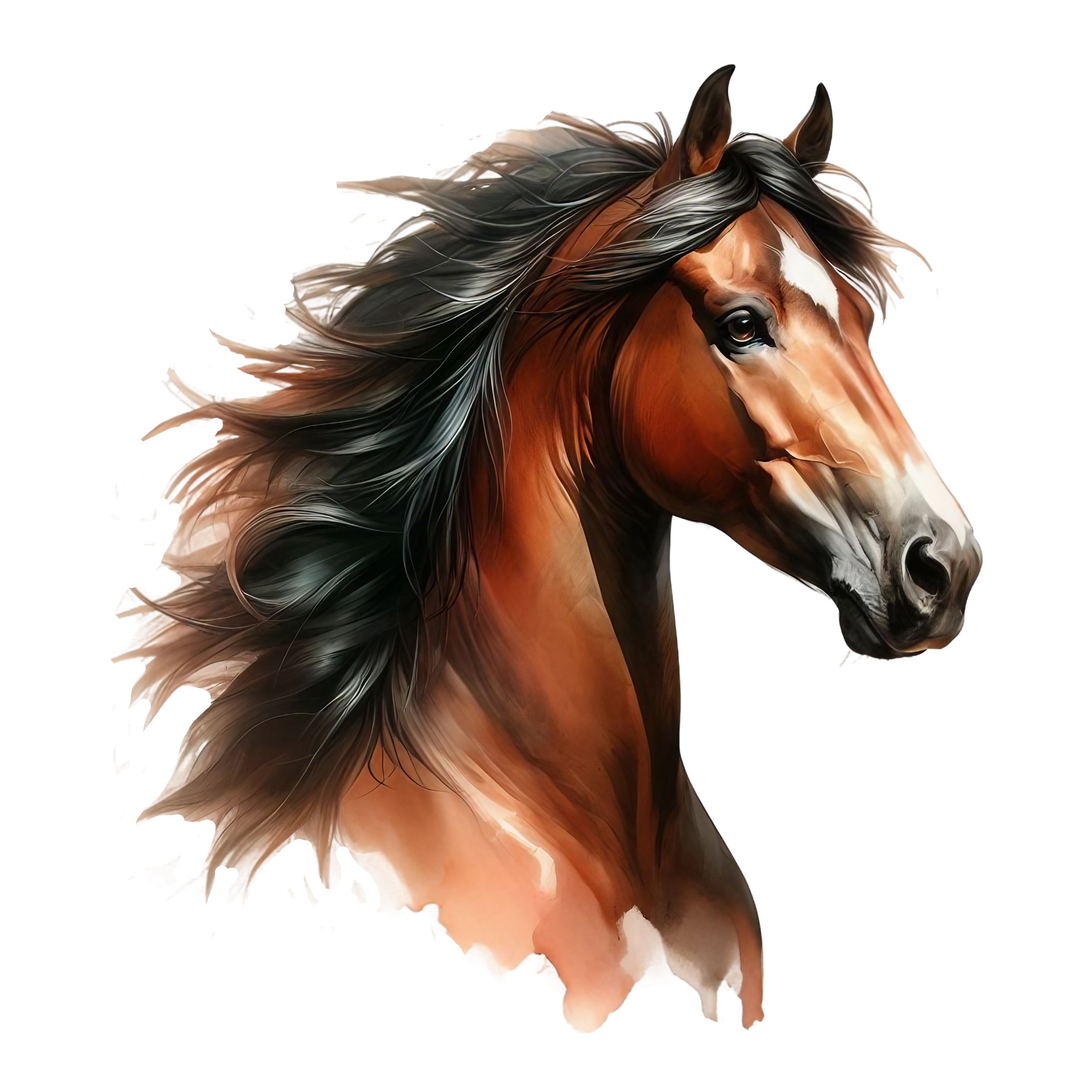 Wandtattoo Pferd