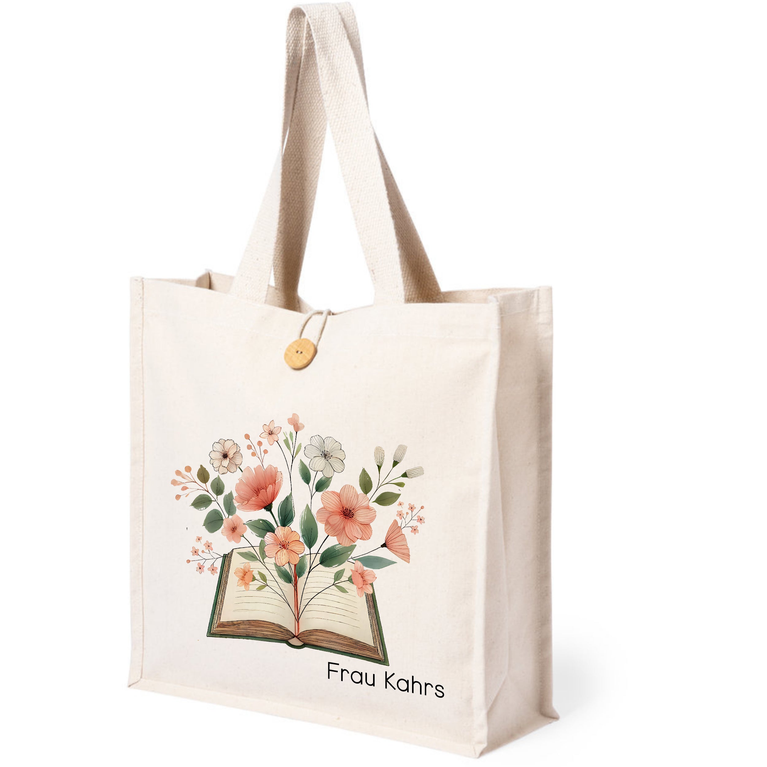 Tasche mit Blüten