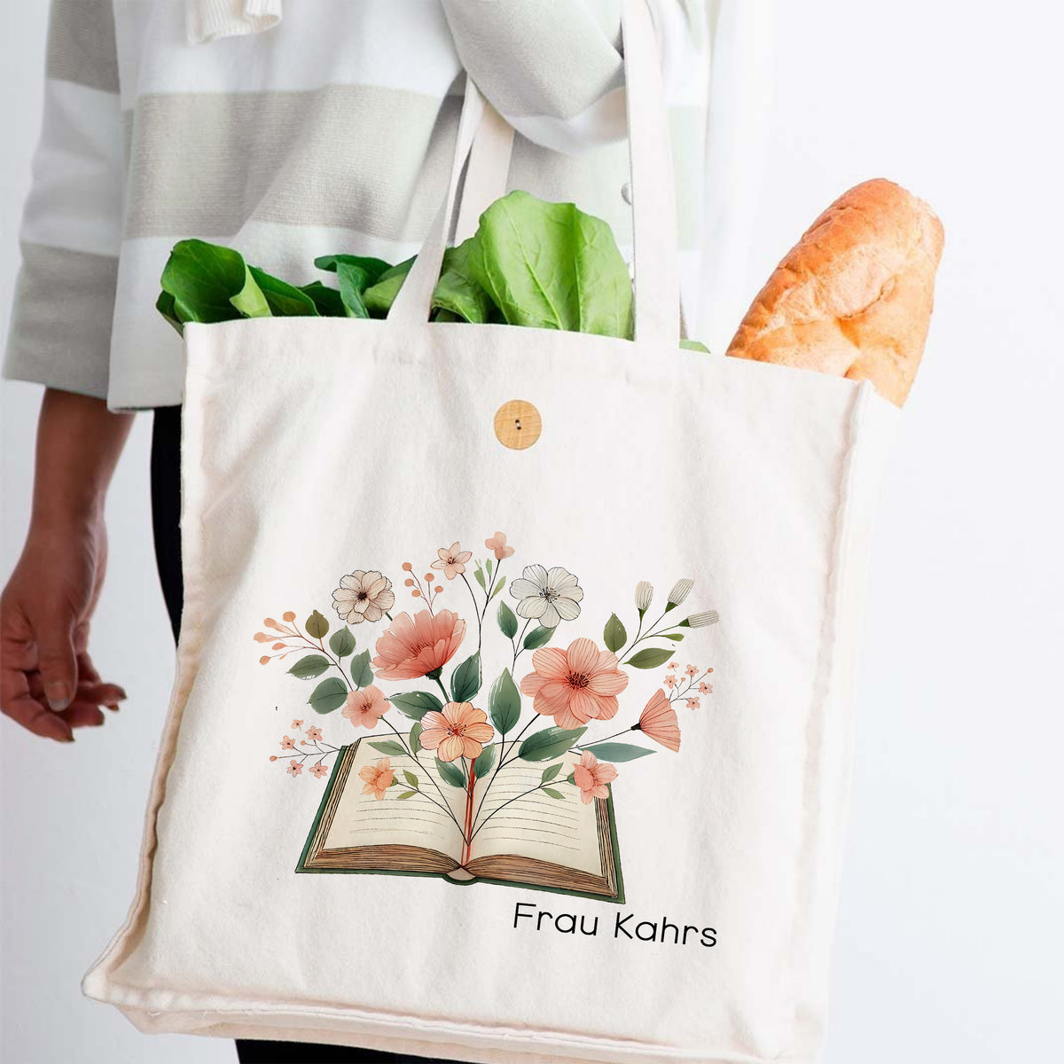 Tasche mit Blüten