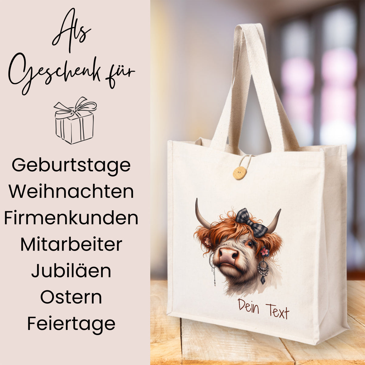 Tasche Hochlandrind