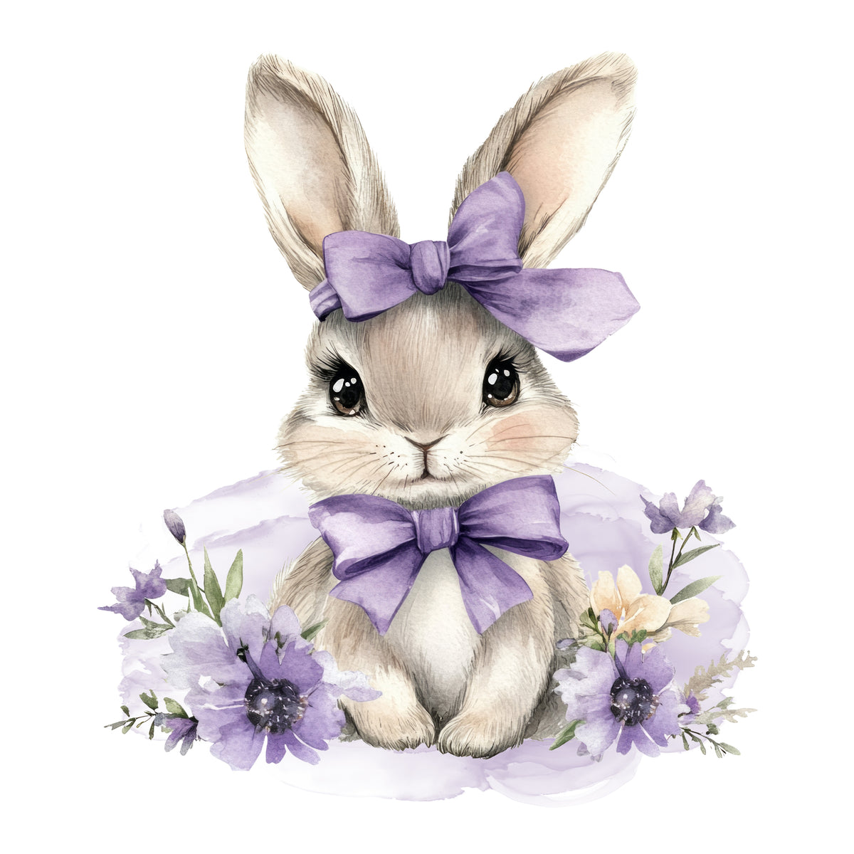 Wandtattoo Ostern mit Hase