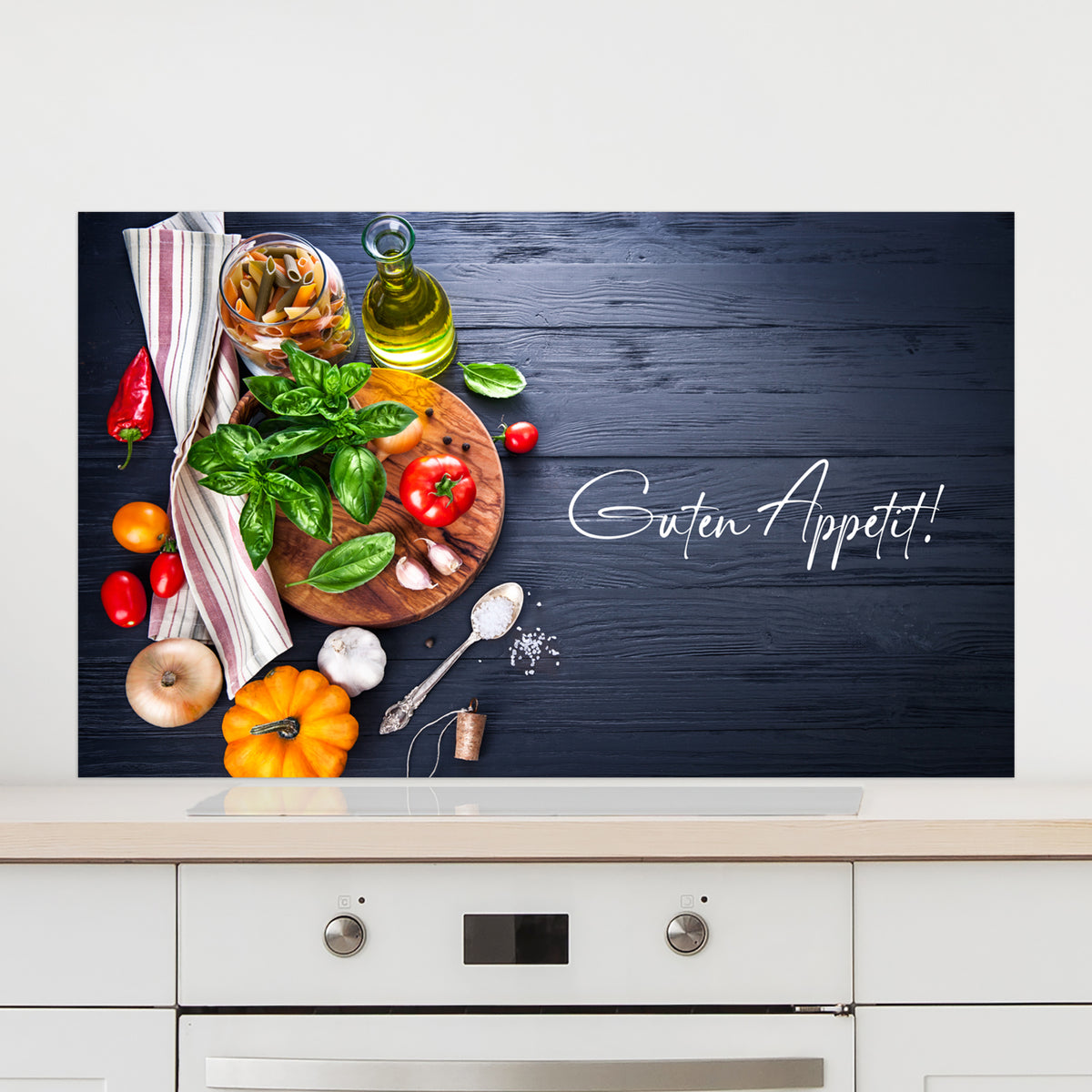Spritzschutz Guten Appetit! - Für kulinarische Freude in deiner Küche