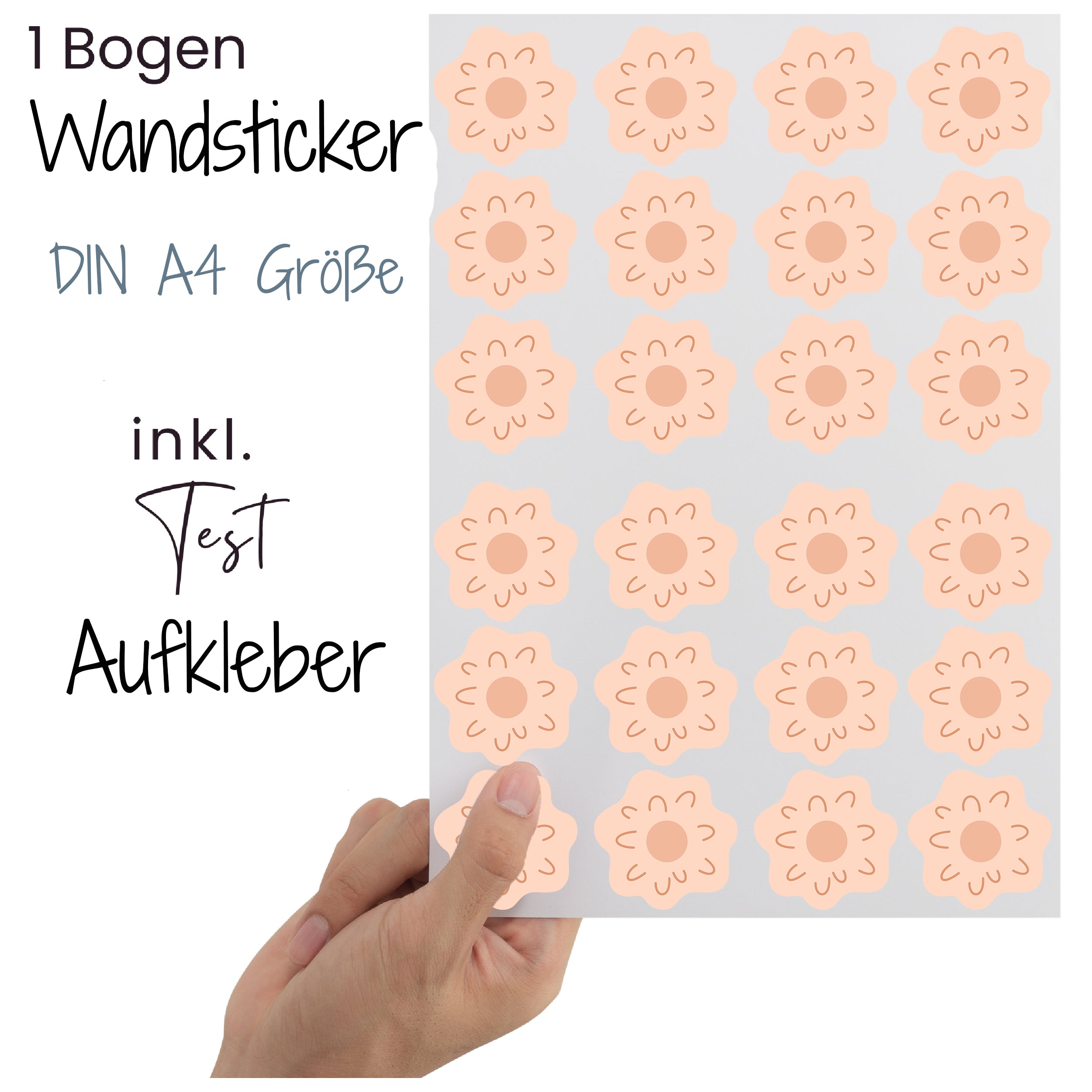 Wandtattoo Blüten