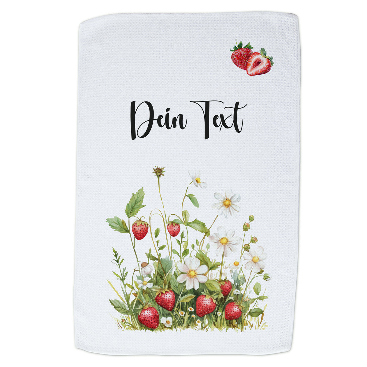 Geschirrtuch Erdbeeren
