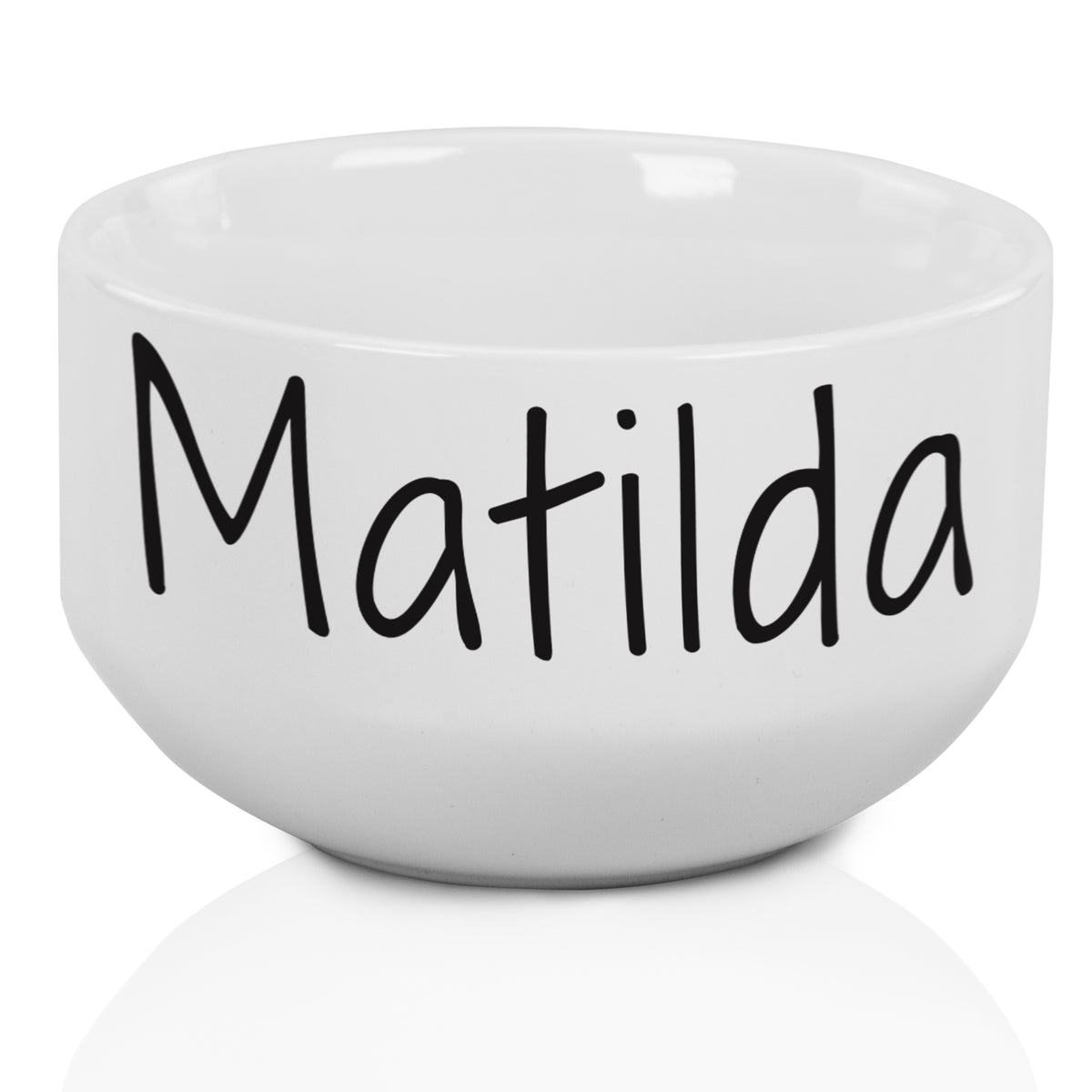 Müslischale mit Namen personalisiert