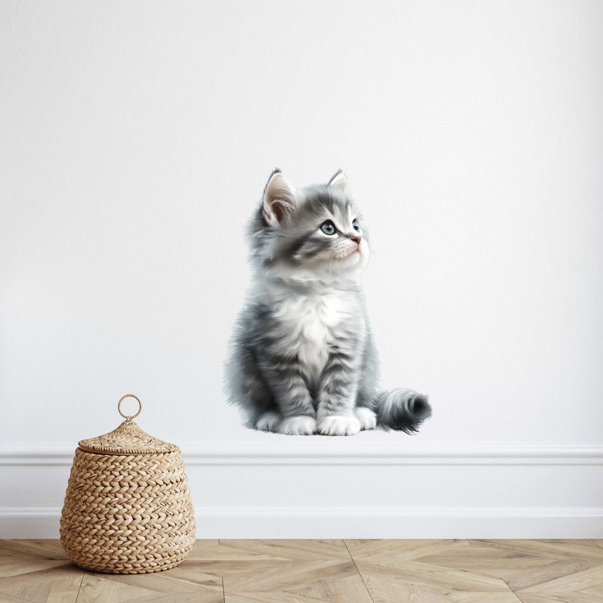 Wandtattoo Katze