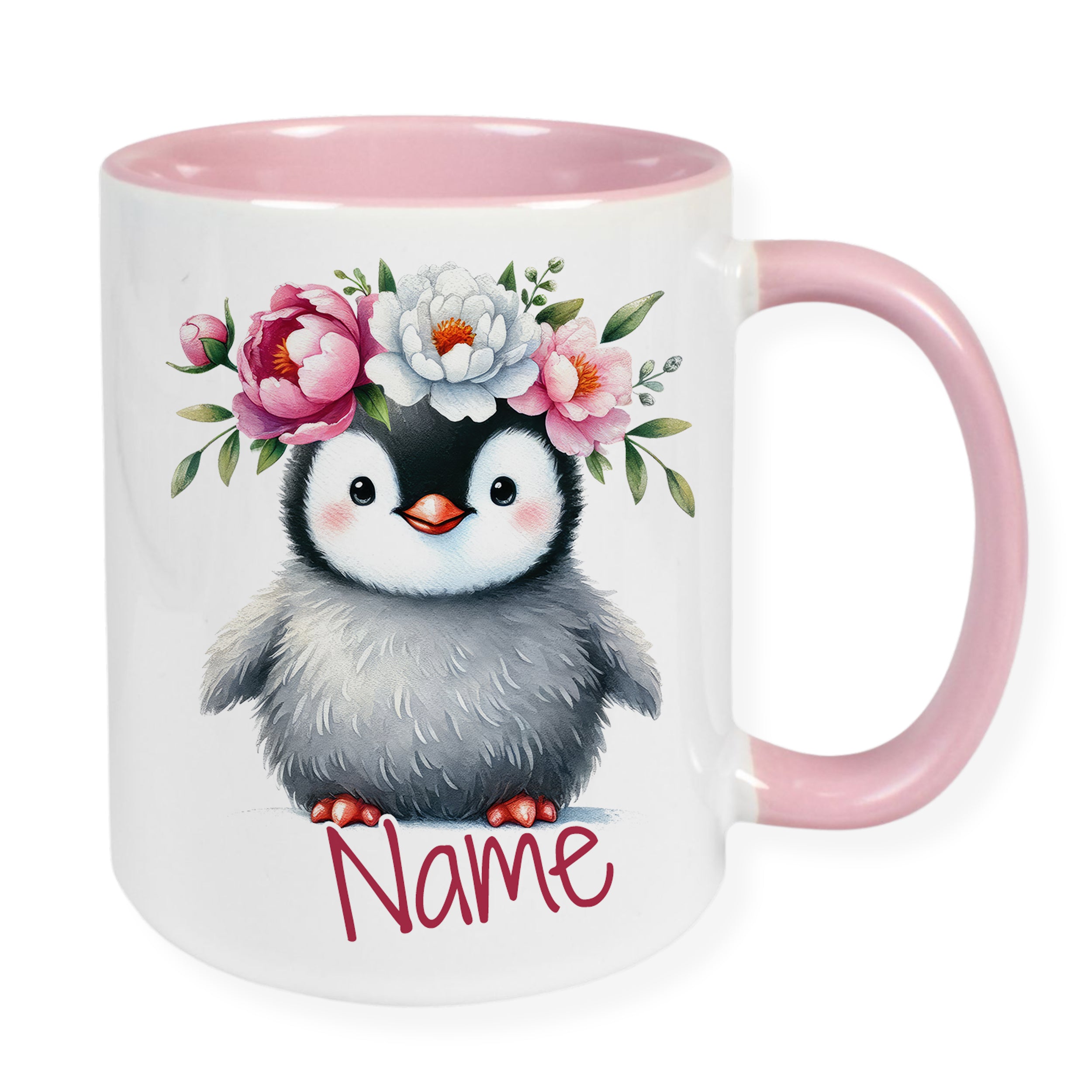 Personalisierte Tasse Pinguin