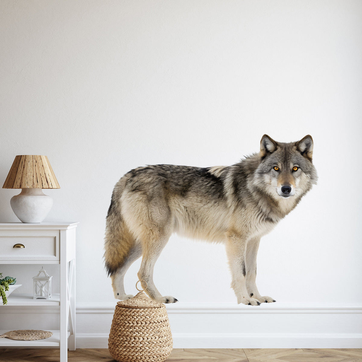 Wandtattoo Wolf
