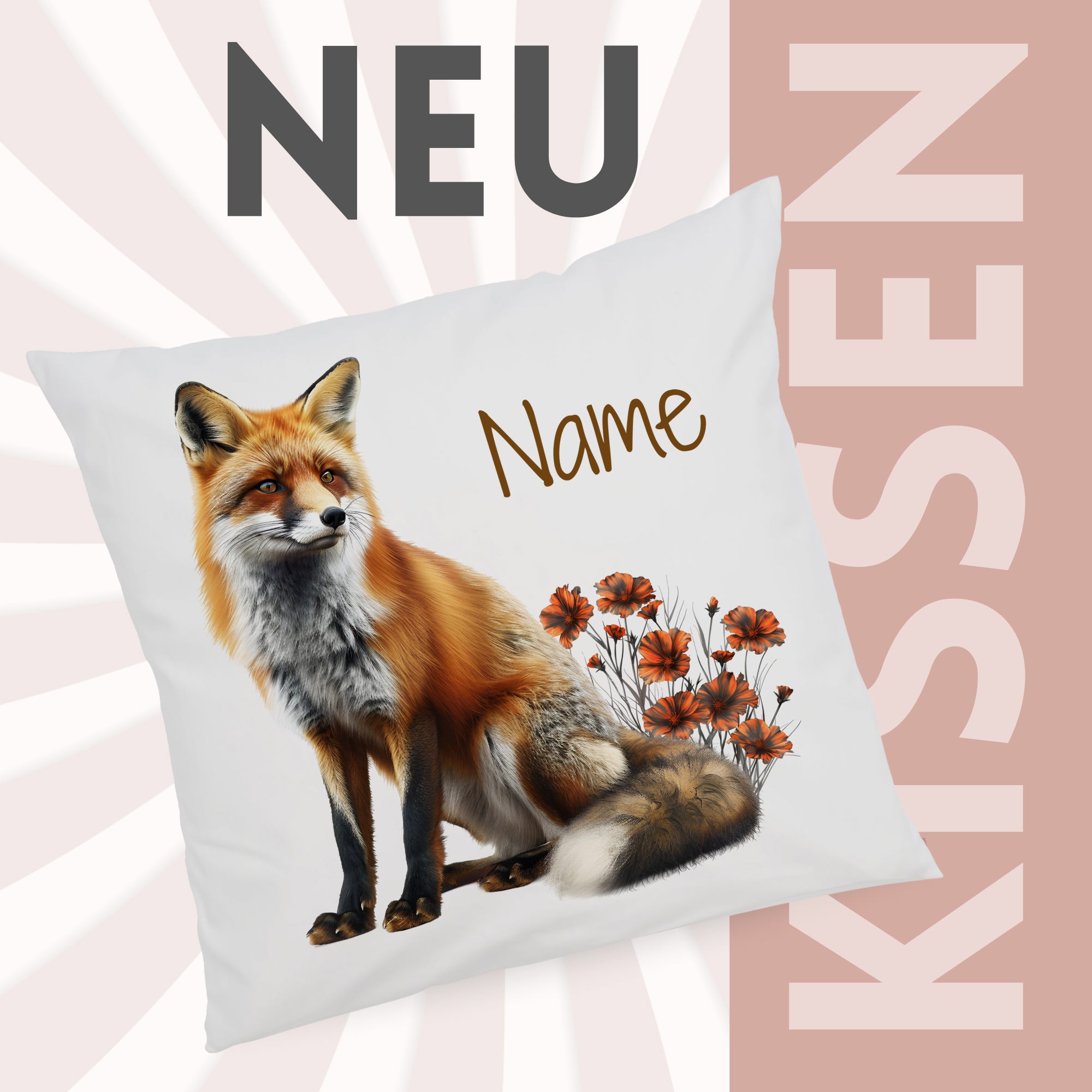 Kissenbezug Fuchs