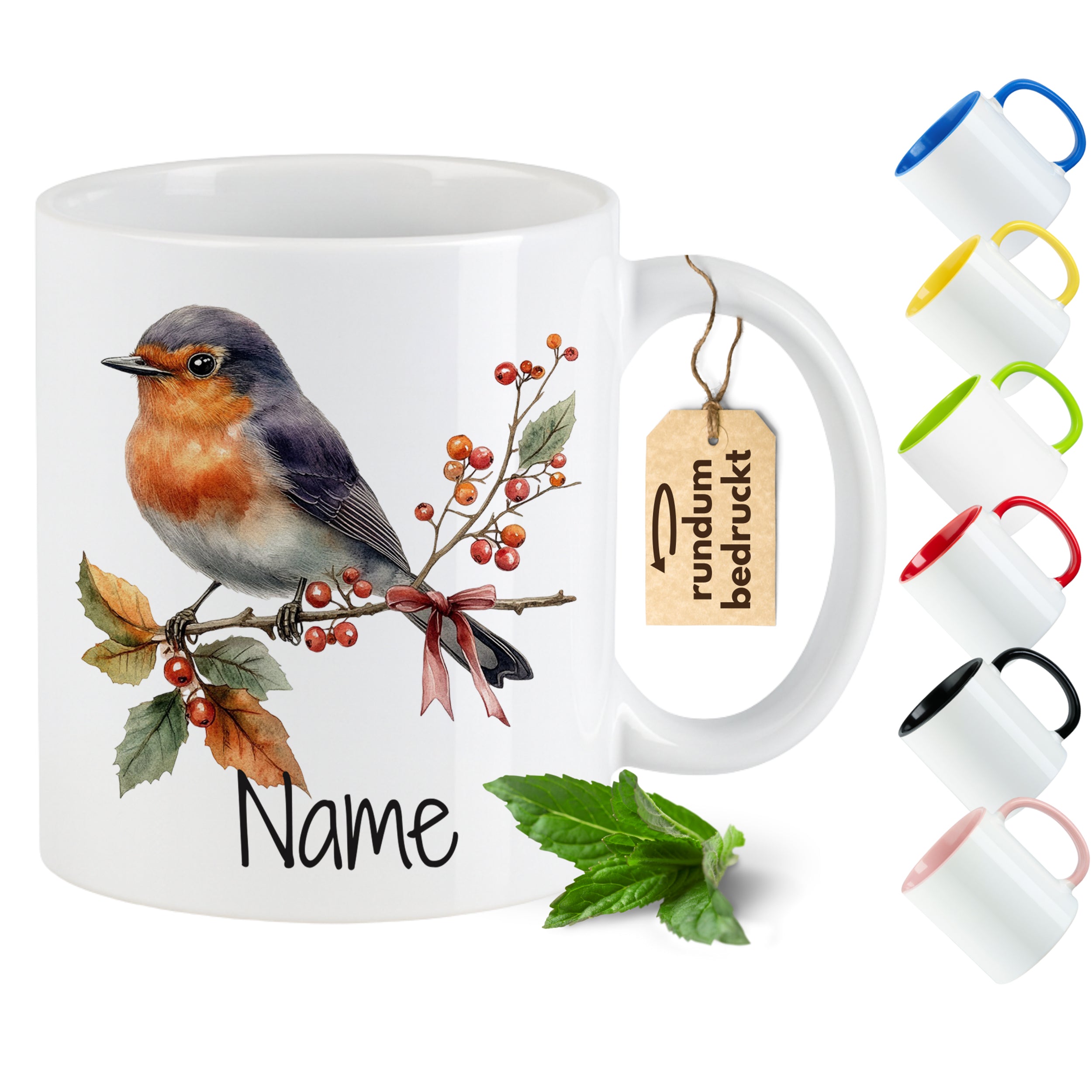 Tasse Rotkehlchen