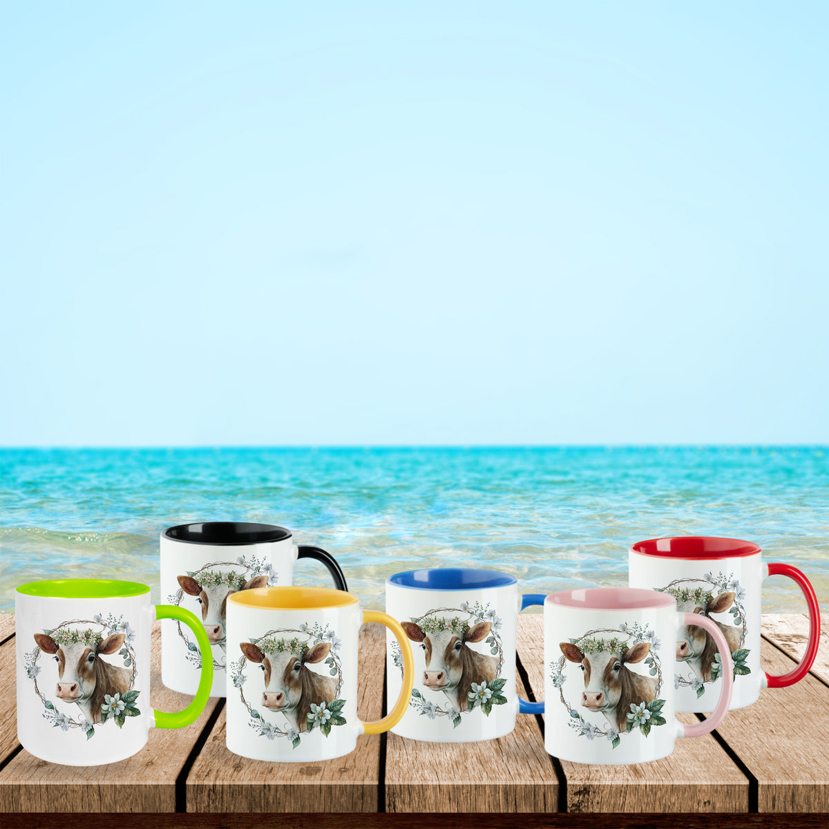 Tasse Kuh - Ein Lächeln für deinen Morgen