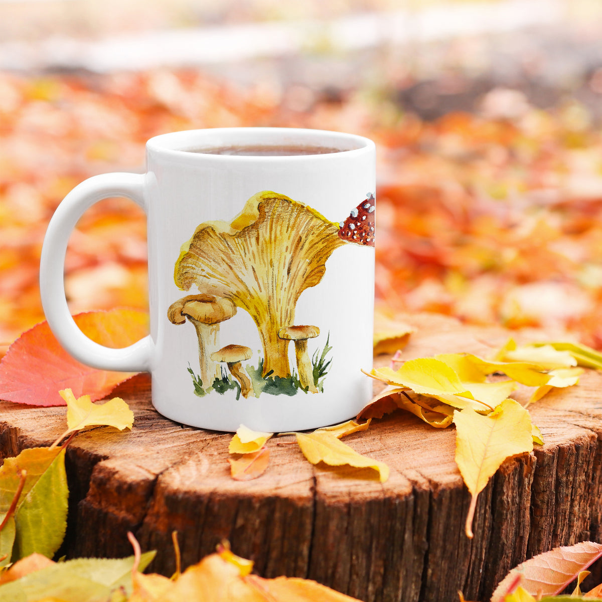 Tasse Pilze