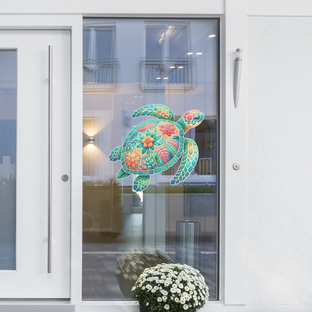 Fenstertattoo Schildkröte