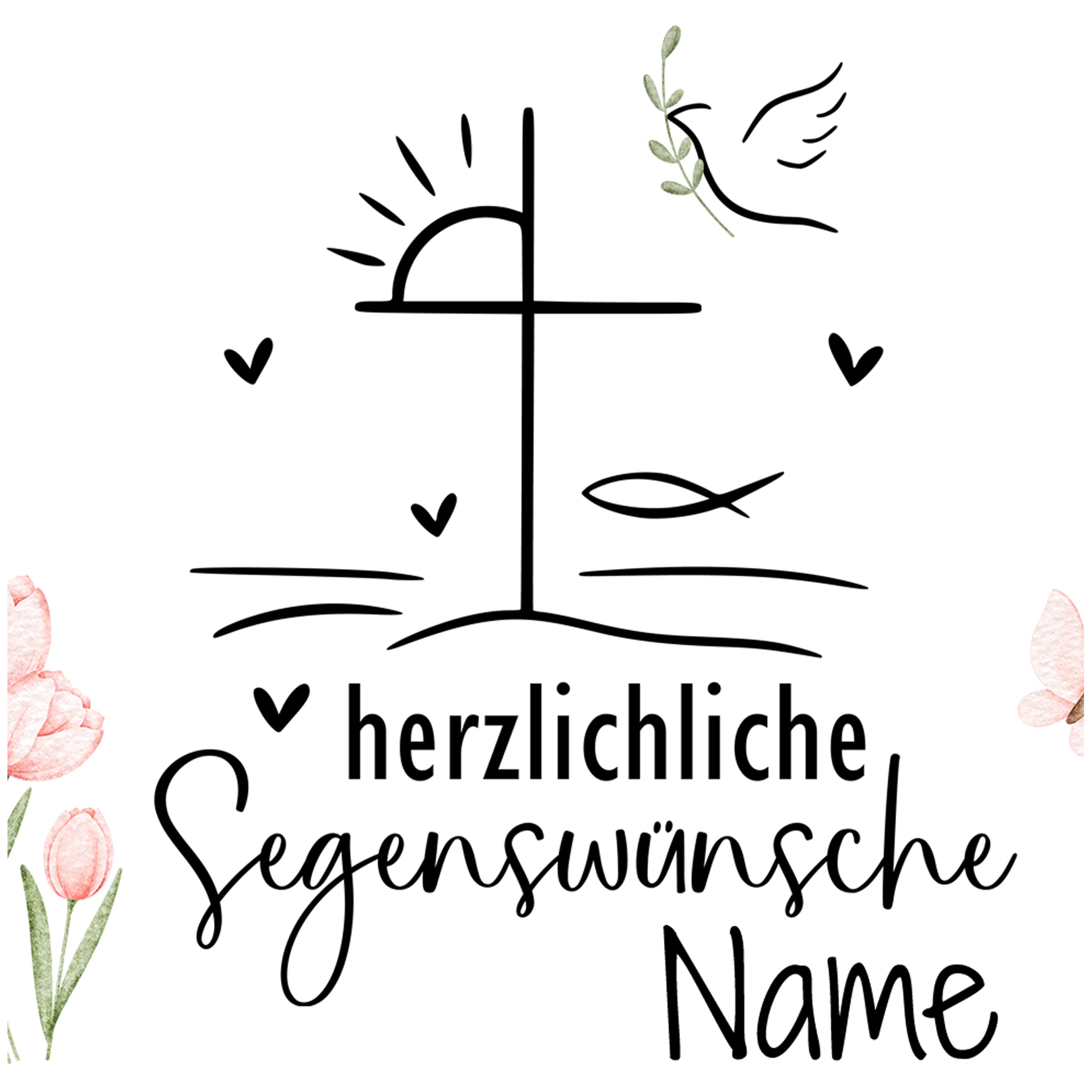 Spardose Taufe - Herzliche Segenswünsche für besondere Momente