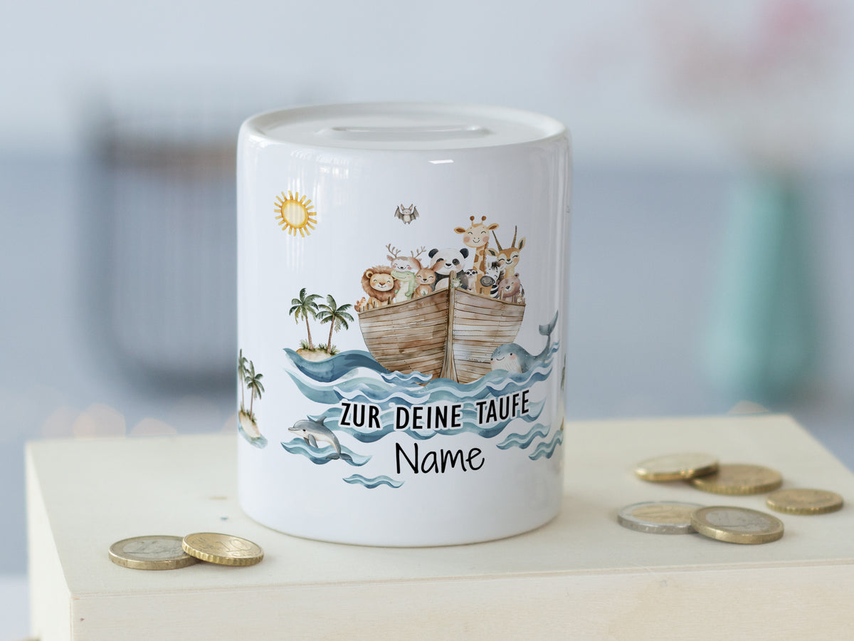 Spardose Taufe - Ein liebevoller Begleiter für deine Kleinen