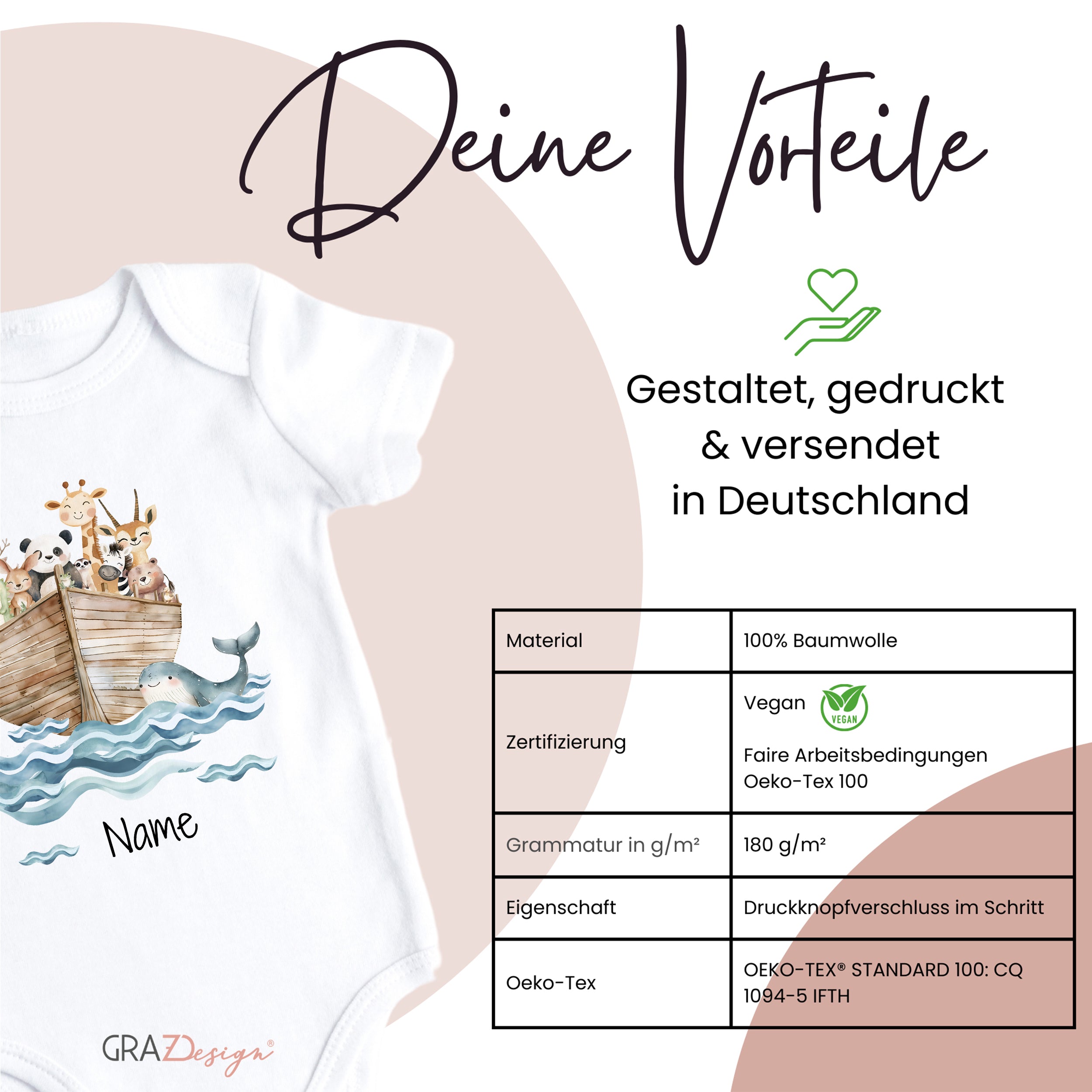 Babybody Taufkind - Für kleine Abenteurer auf großer Fahrt