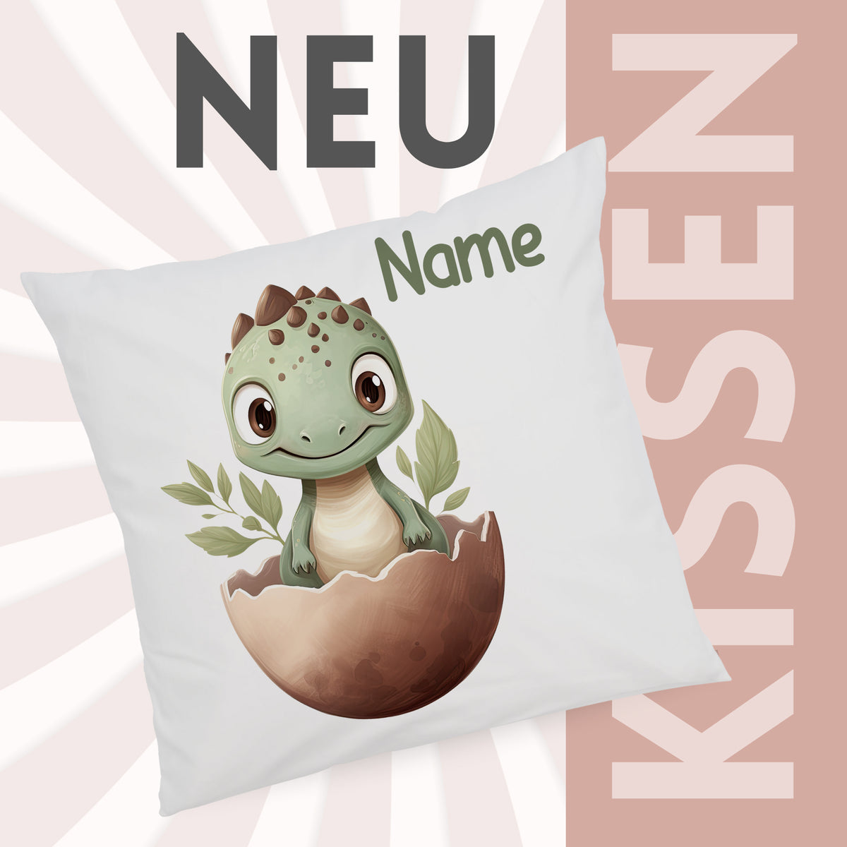 Kissen Dinosaurier - Ein Freund fürs Leben