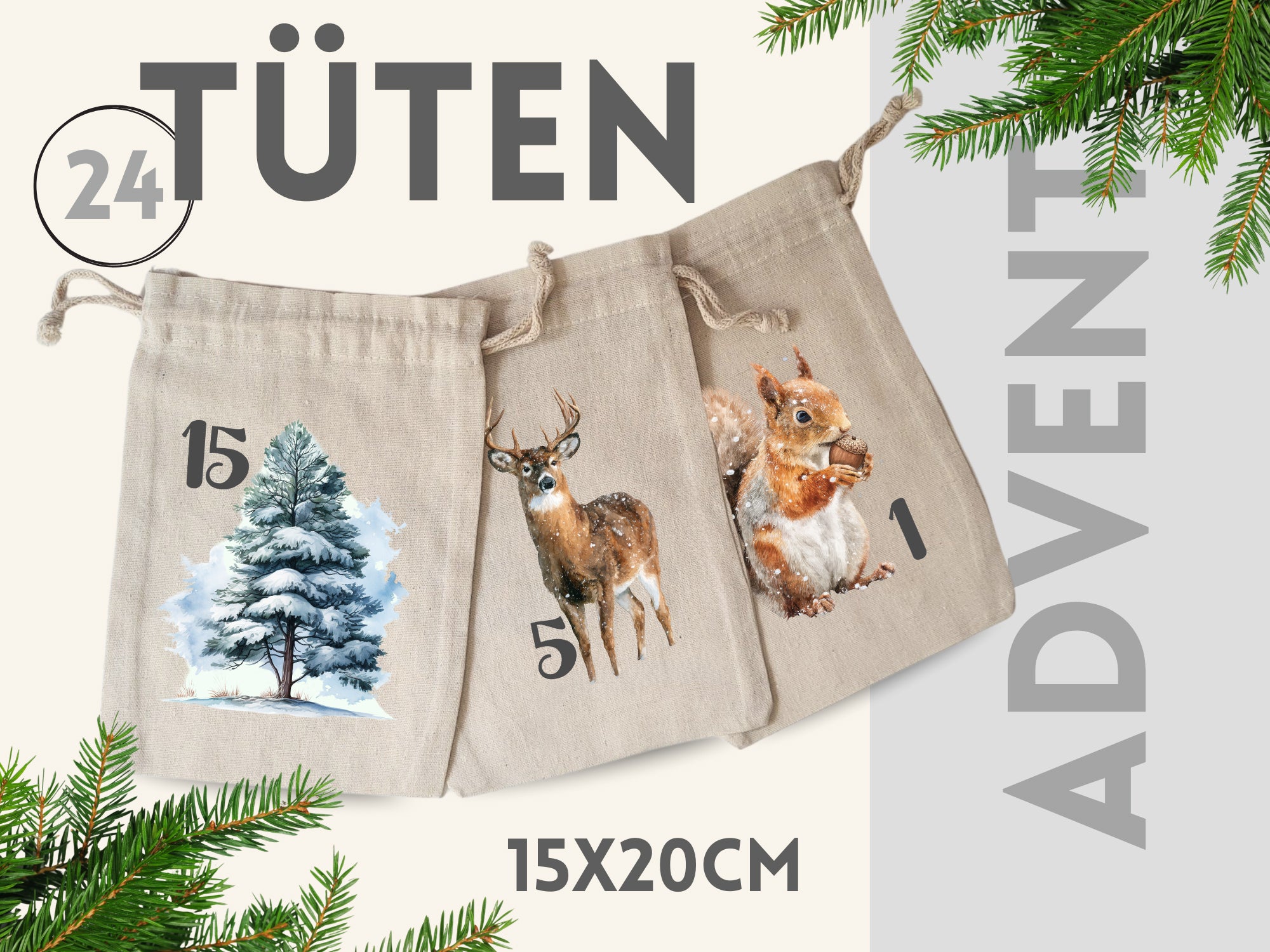 Adventskalender Wintertiere