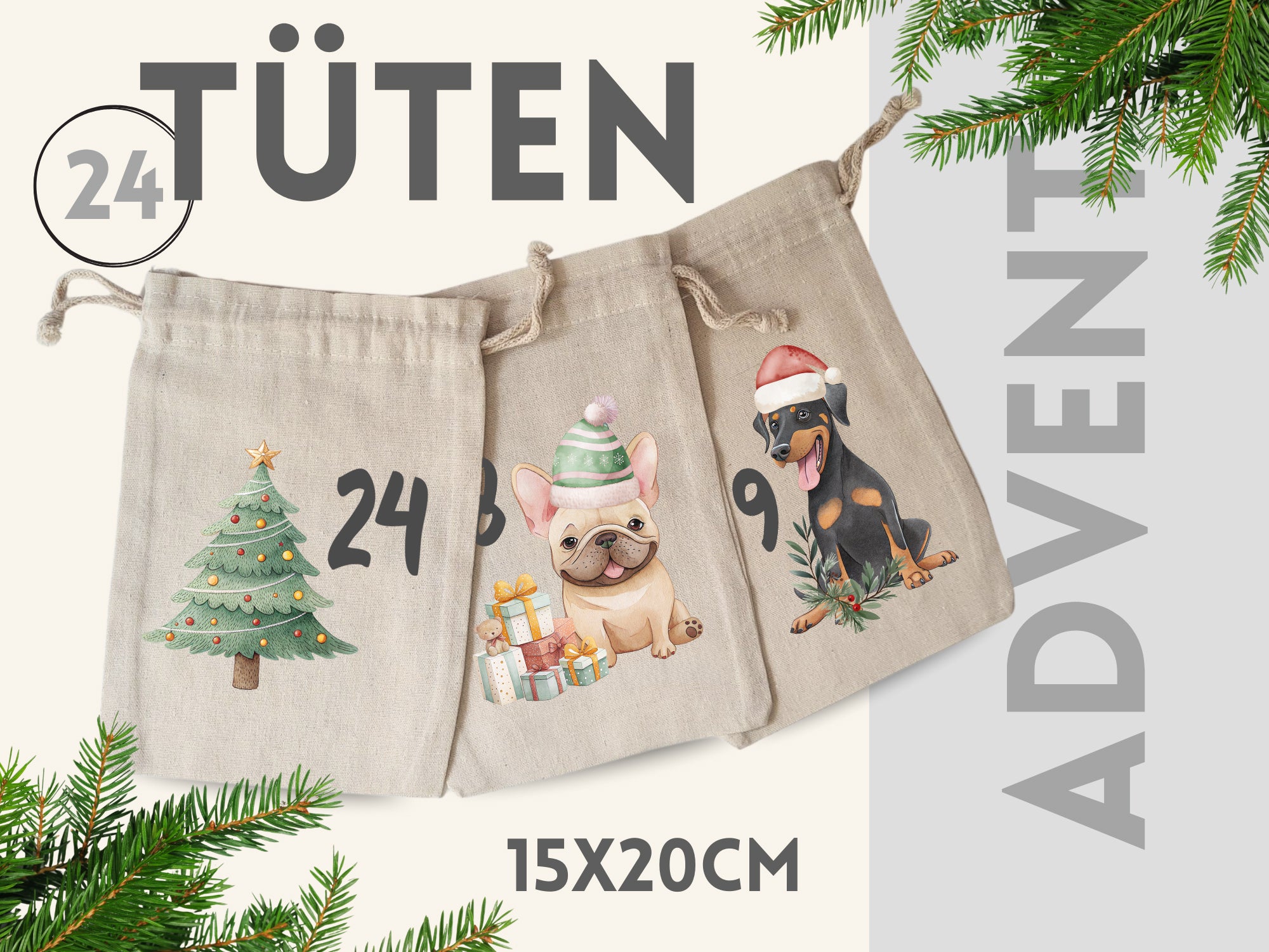 Adventskalender Hunde