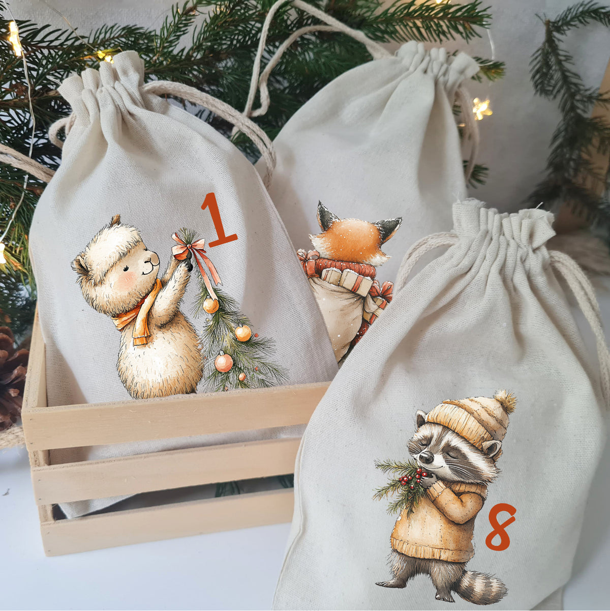 Adventskalender Süße Tiere