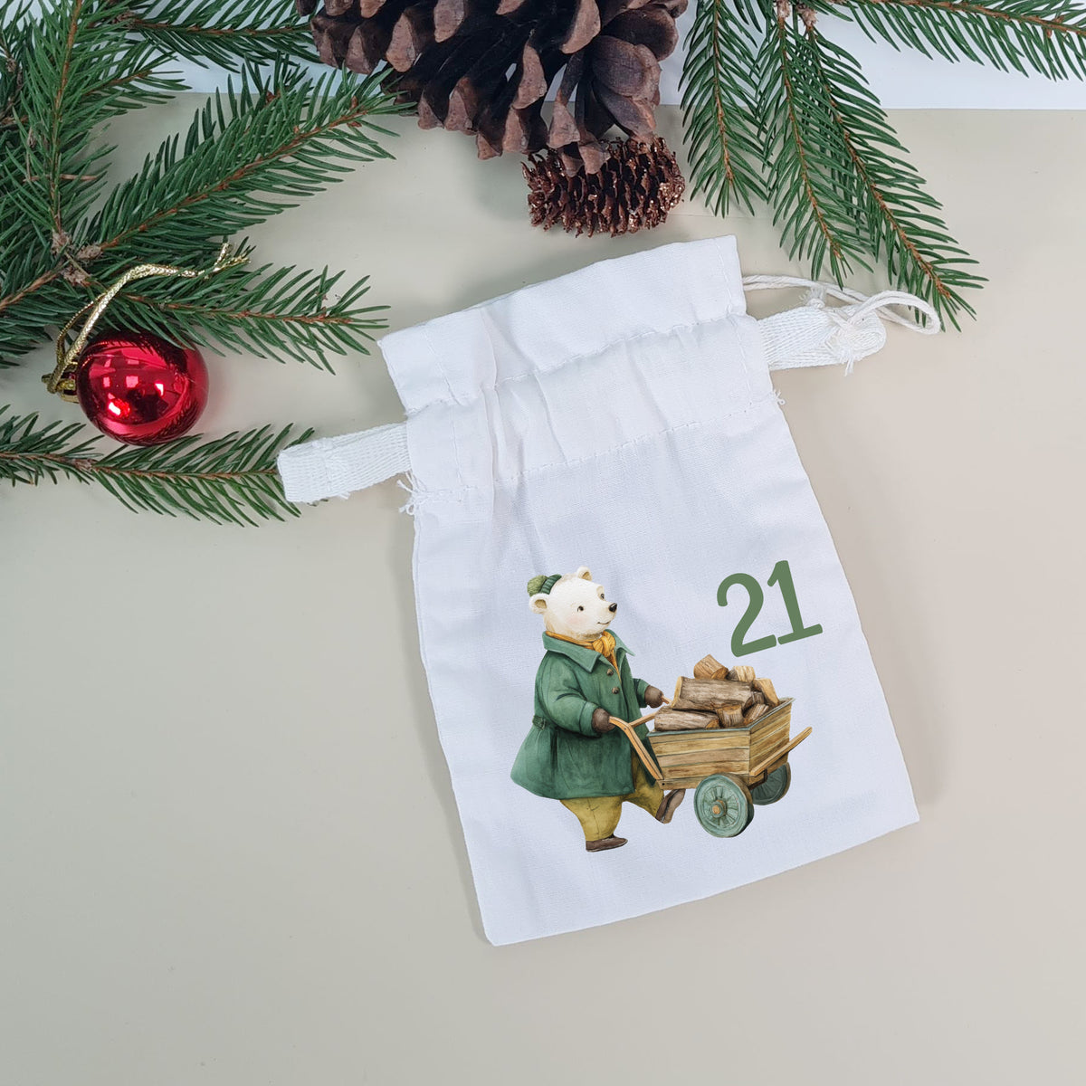 Bügelbilder für Adventskalender