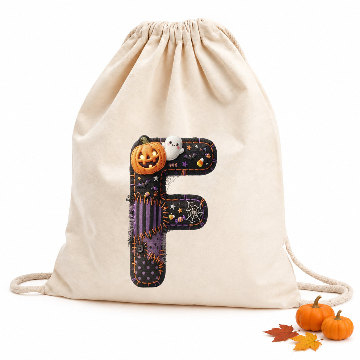 Turnbeutel Halloween F - Spooky Style für kleine Geister