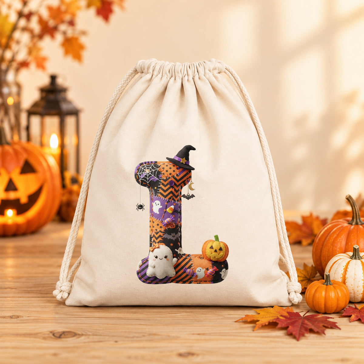 Turnbeutel Halloween L - Gruselspaß für kleine Geister