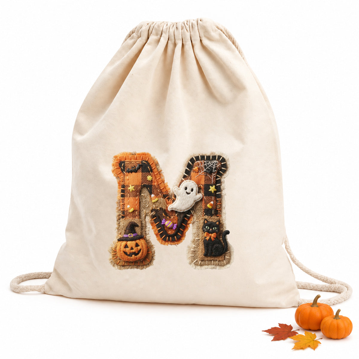 Turnbeutel Halloween M - Gruselige Freude für die Herbstzeit
