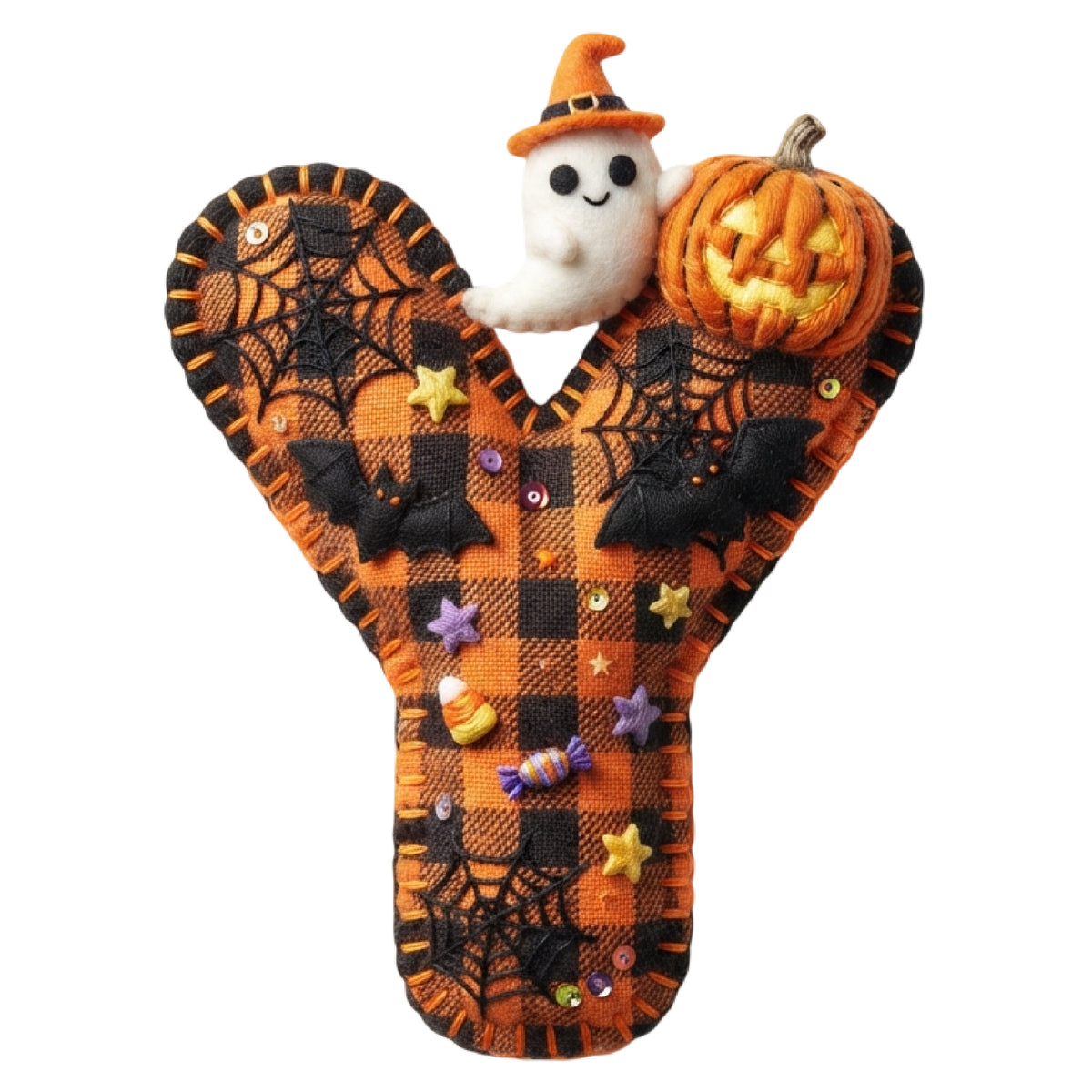 Turnbeutel Halloween Buchstabe Y - Für gruselige Abenteuer