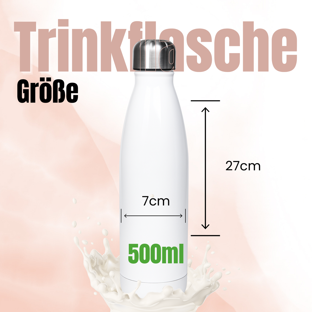 Thermosflasche mit Fußball-Motiv 500ml