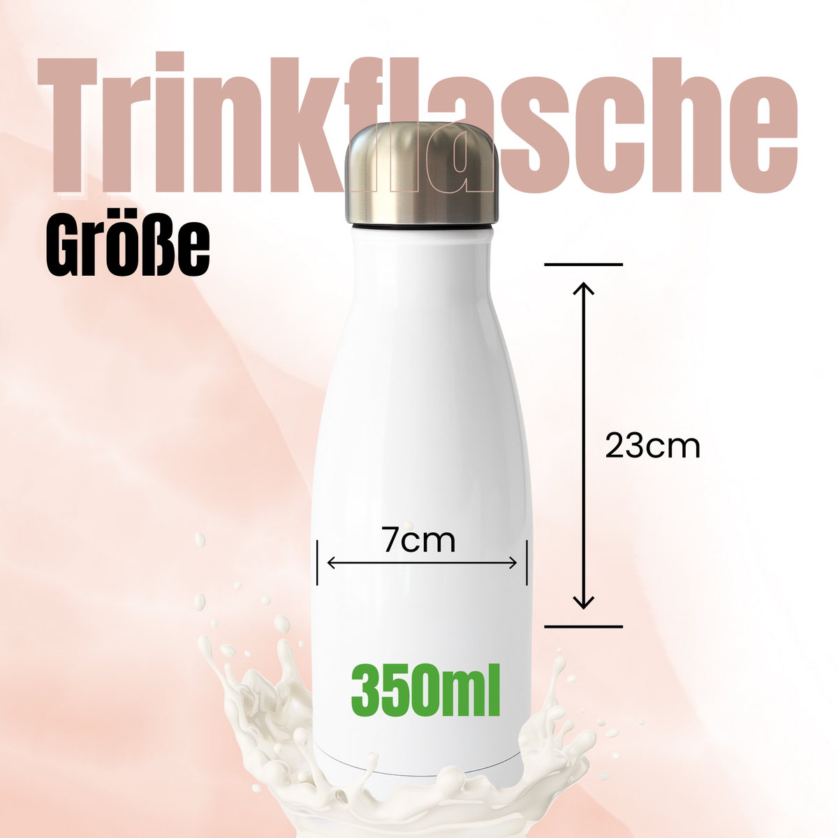 Thermosflasche mit Fußball-Motiv 500ml
