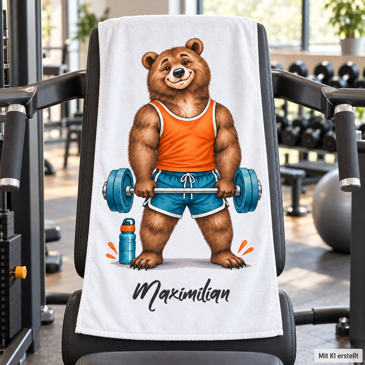 Personalisiertes Fitness-Handtuch, Motiv 2, Ansicht 7