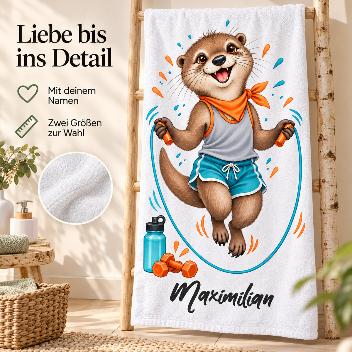 Personalisiertes Fitness-Handtuch, Motiv 4, Ansicht 4