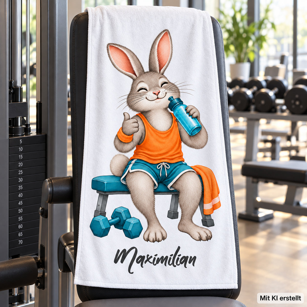 Personalisiertes Fitness-Handtuch, Motiv 5, Ansicht 7