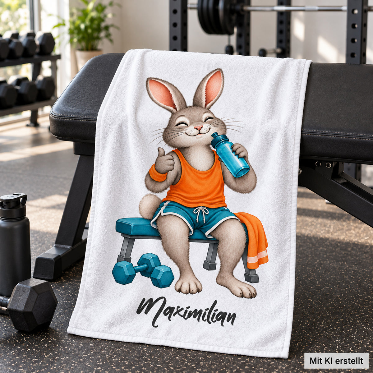 Personalisiertes Fitness-Handtuch, Motiv 5, Ansicht 8