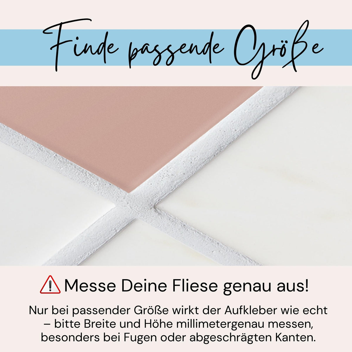 Fliesenaufkleber Kreidetafel Design 12 Stück