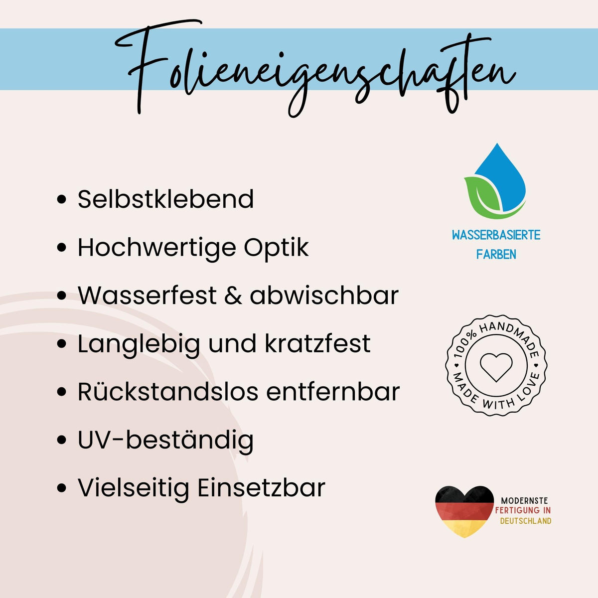 Fliesenaufkleber Kreidetafel Design 12 Stück