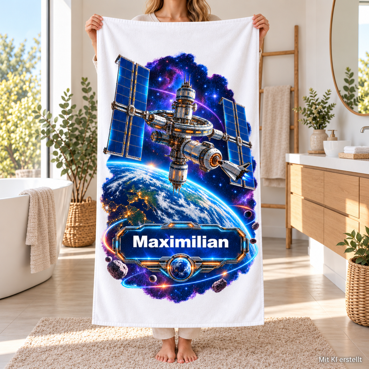 Weltall-Handtuch Orbitalstation – Galeriebild 7