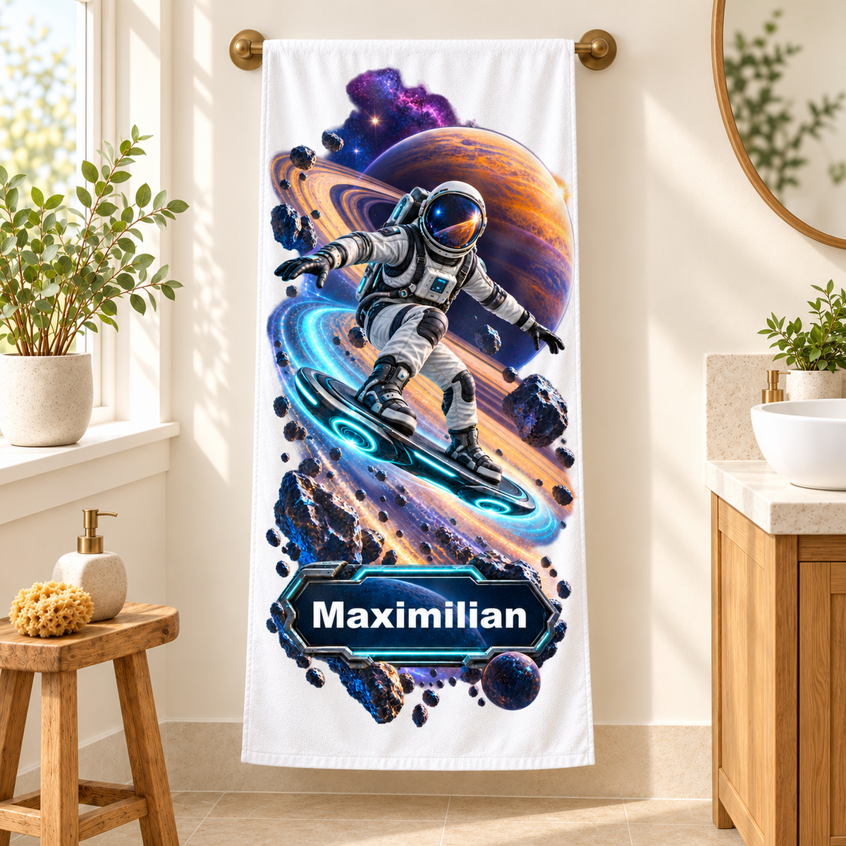 Weltall-Handtuch Planetensurfer – Galeriebild 8
